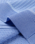YAYING Blue Short Sleeve Shirt