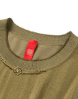 YAYING Khaki Waist Dress