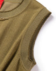 YAYING Khaki Waist Dress