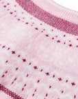YAYING Wool-Cashmere Round-Neck Jacquard Knit Cardigan