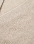 YAYING Peony Embroidered Cashmere Sweater Coat