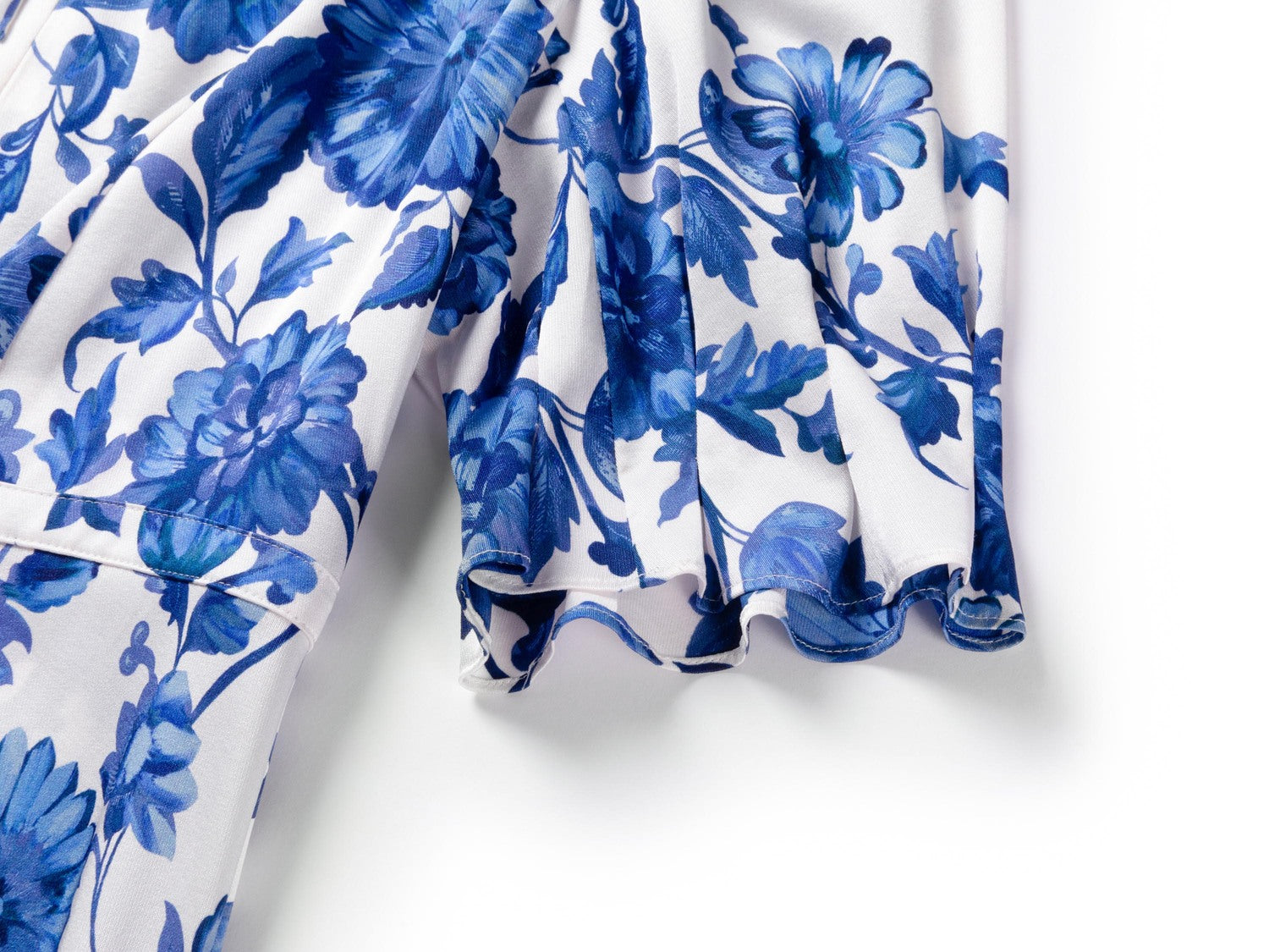YAYING Mulberry Silk Floral Print Dress