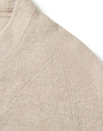 YAYING Peony Embroidered Cashmere Sweater Coat