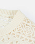 EP YAYING Classic Tweed-Style Knit Cardigan Jacket EGKAA1221AW