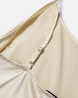 EP YAYING Blue Label Elegant Silk Slip Dress