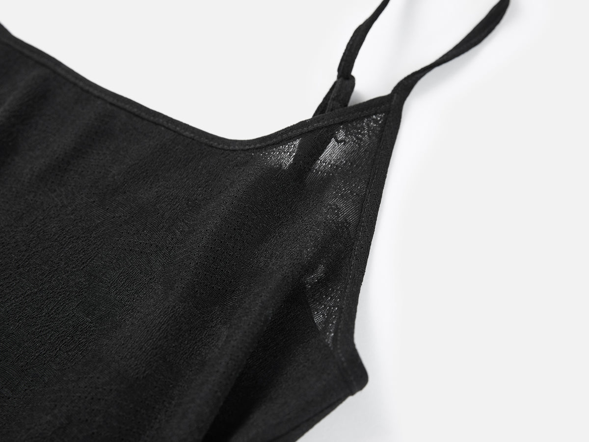 EP YAYING Blue Label Jacquard Camisole Vest