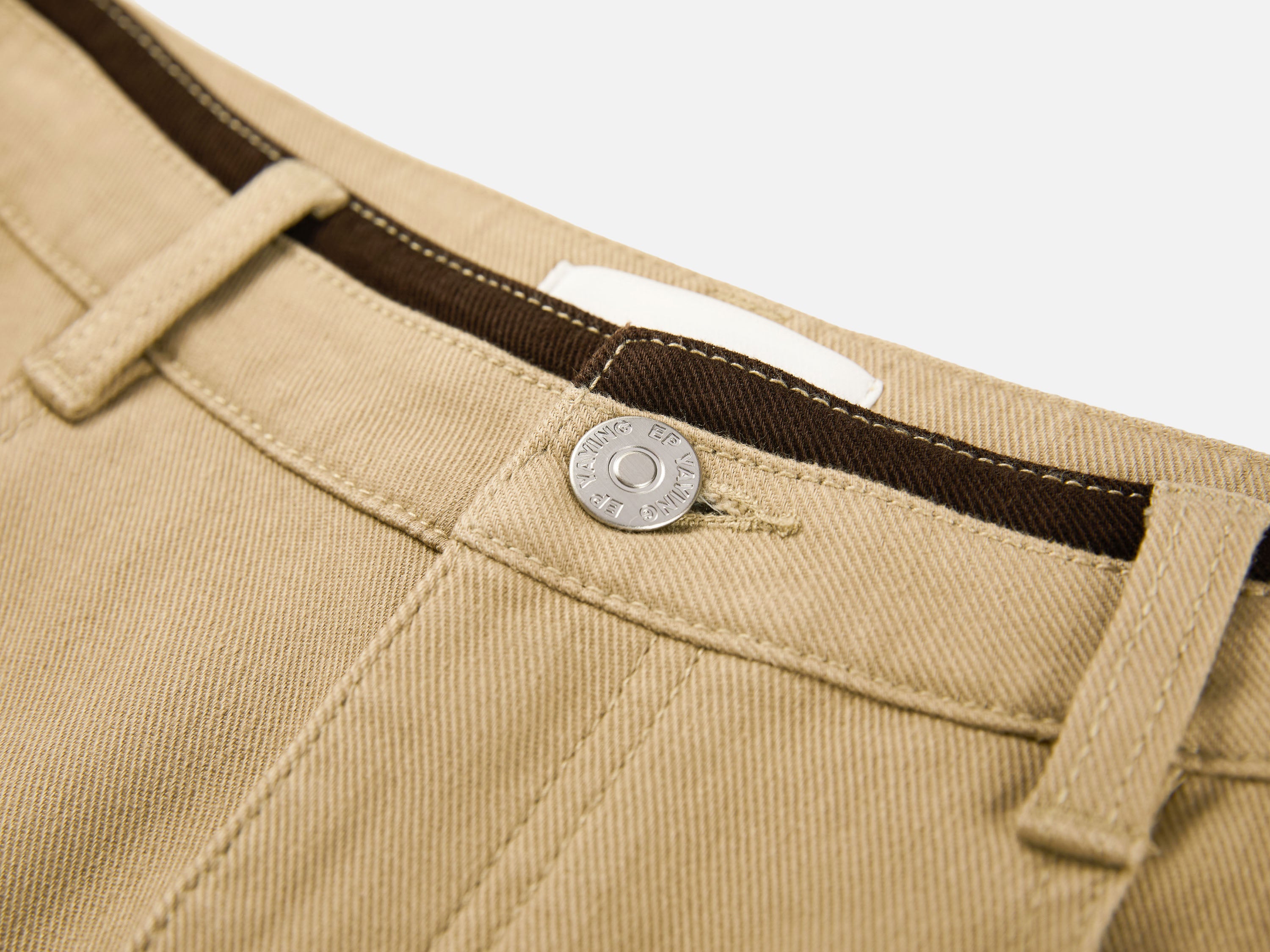 EP YAYING High-Waist Relaxed Straight-Leg Jeans