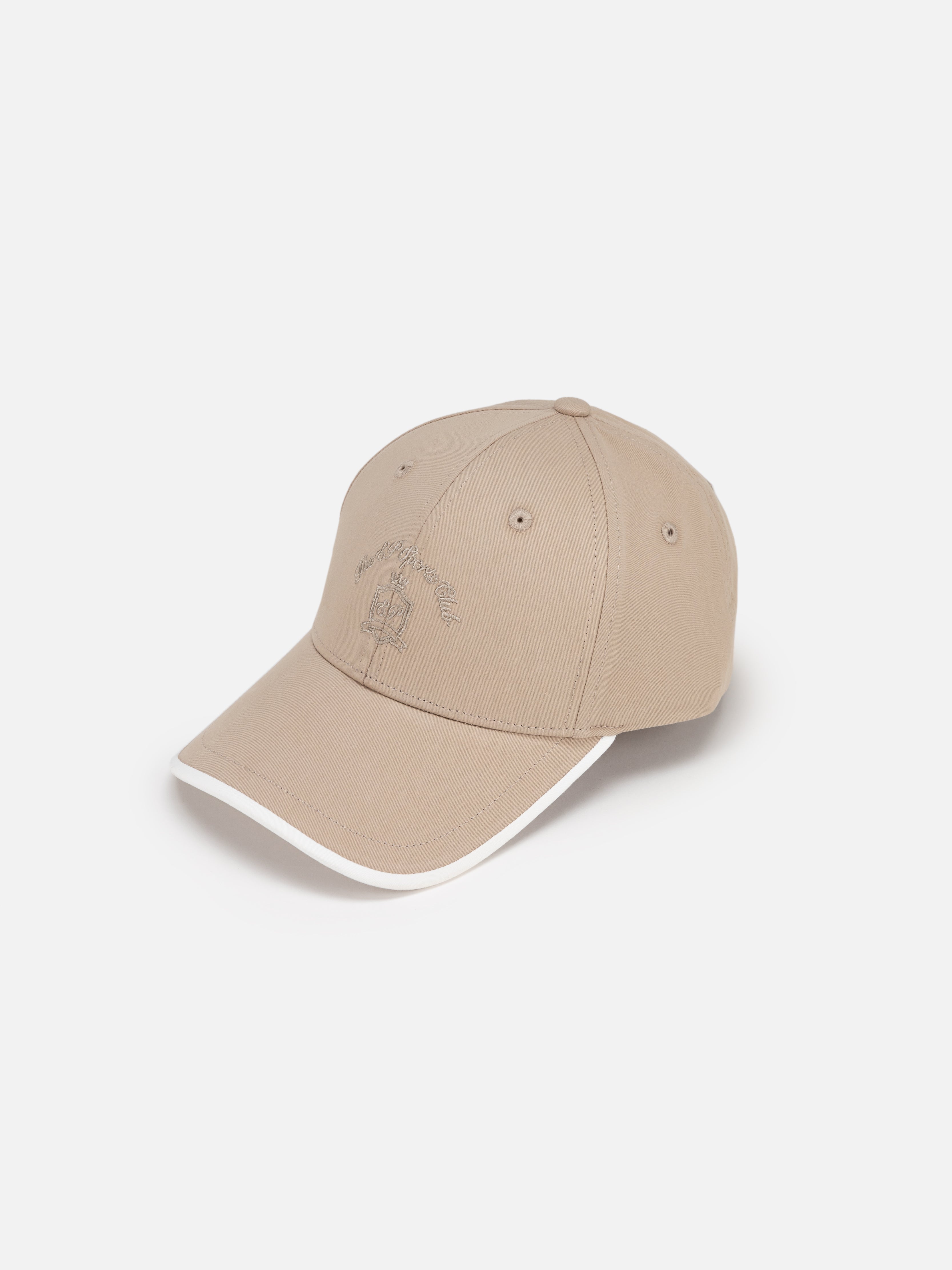 Casual Contrast Trim Baseball Sun Hat