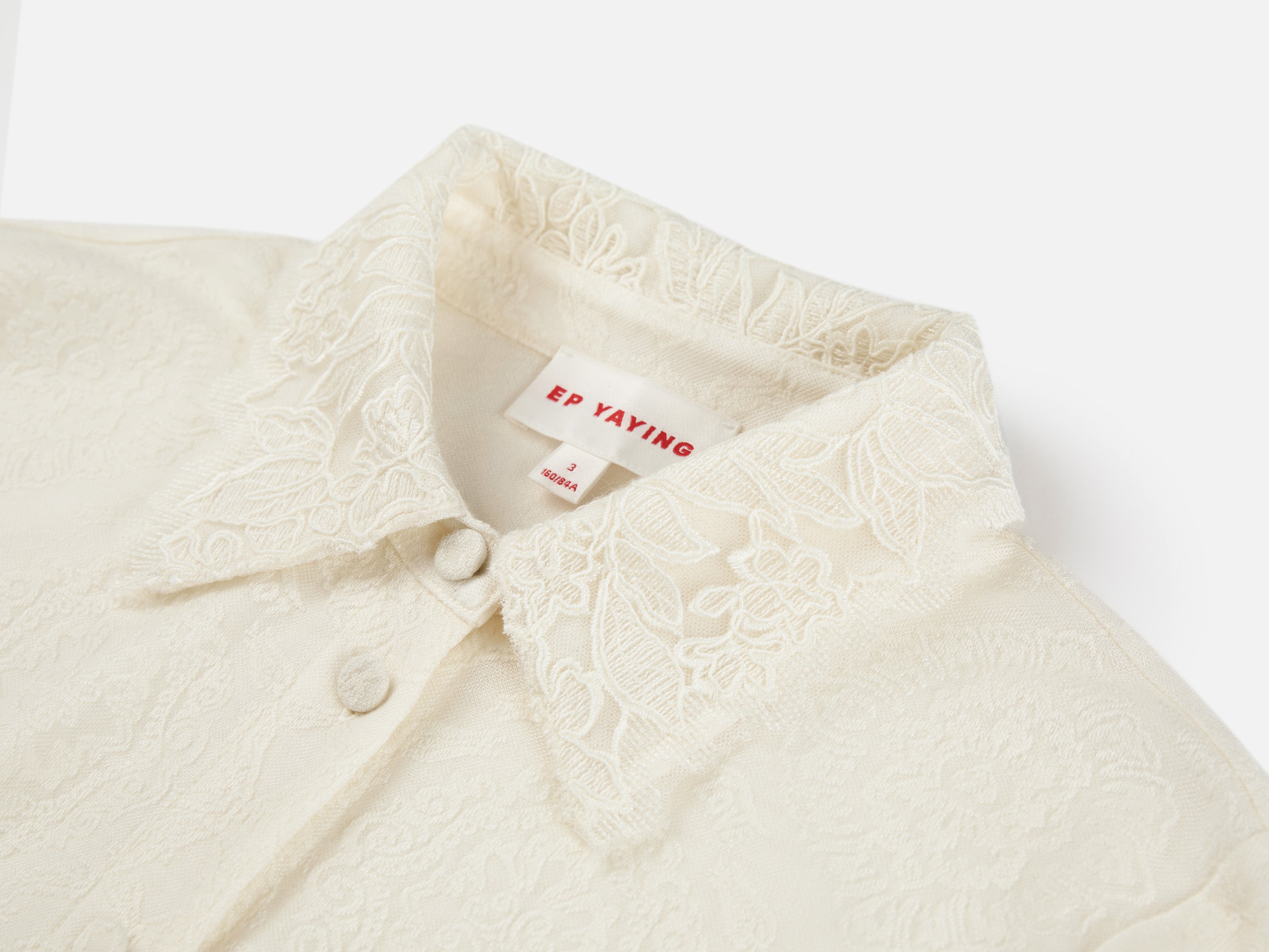 Soft Chunky Wool Jacquard Lace Knitted Top