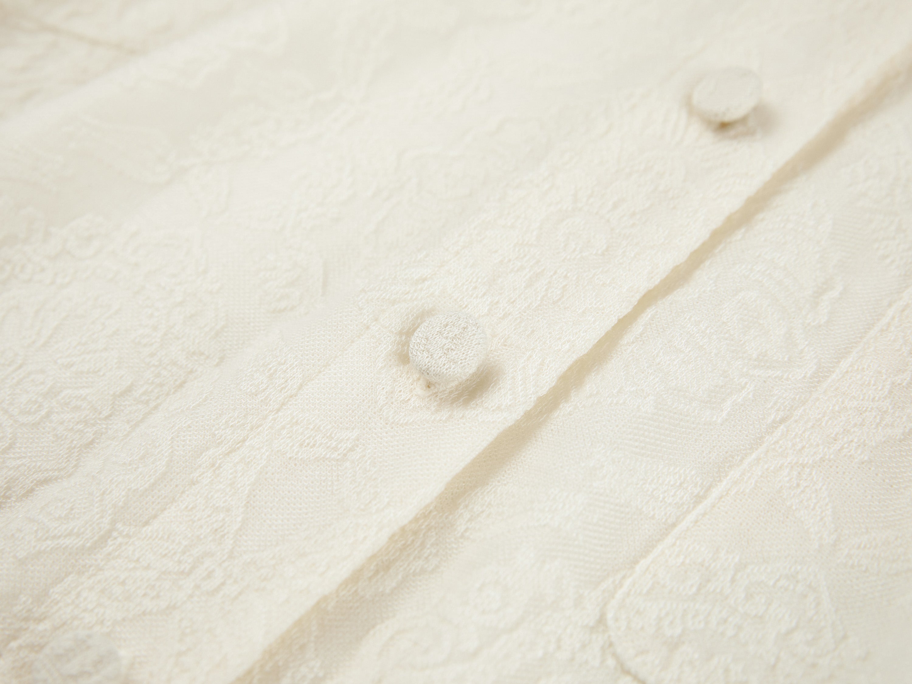 Soft Chunky Wool Jacquard Lace Knitted Top