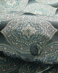 EP YAYING Blue Label Silk Jacquard Blazer Jacket