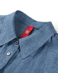 YAYING LINEN SHIRT DRESS