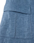 YAYING LINEN SHIRT DRESS