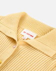 EP YAYING Colorful Button Ribbed Stand-Collar Cardigan