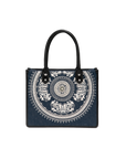 EP YAYING Jacquard Small Tote Handbag