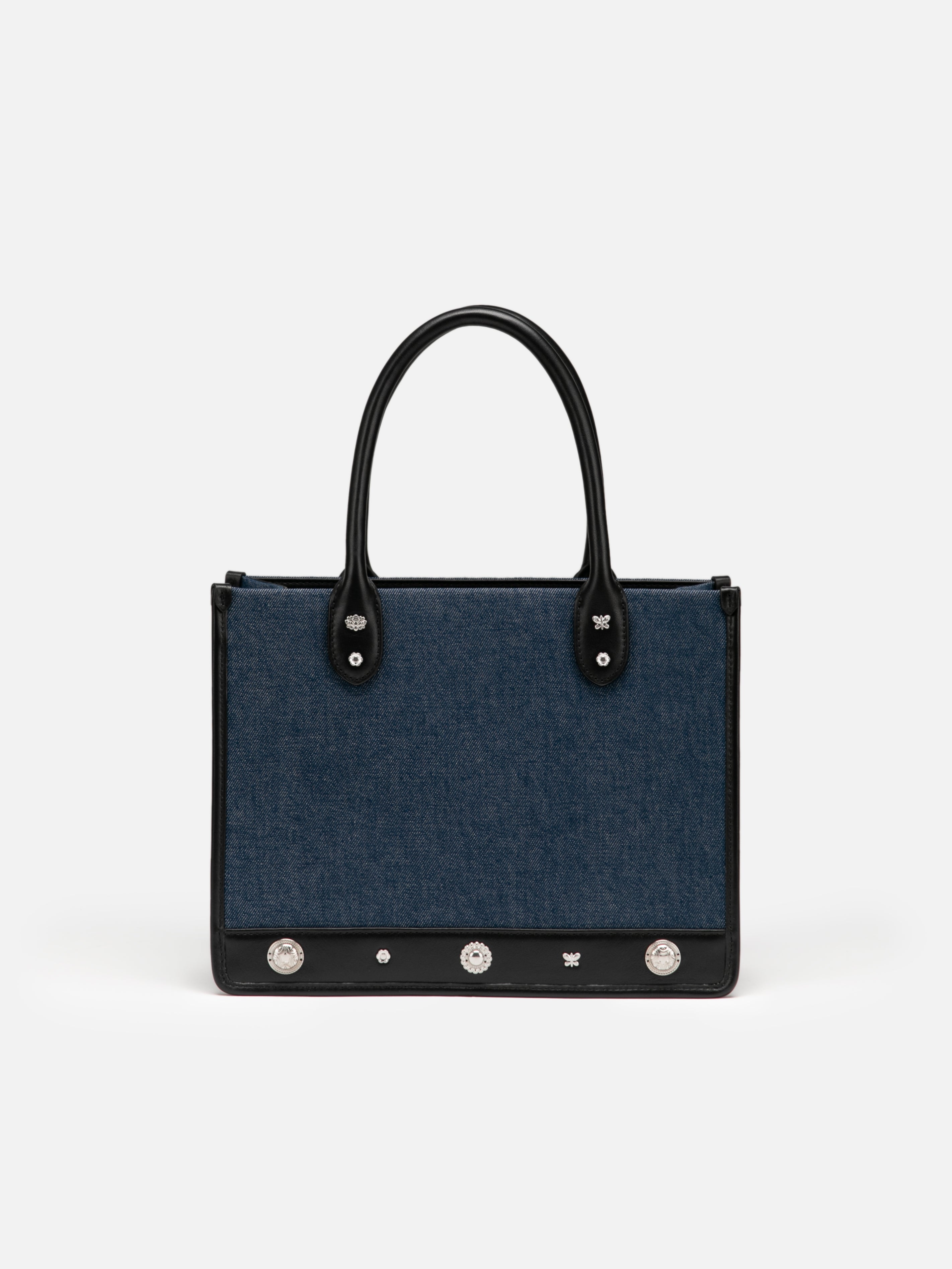 EP YAYING Jacquard Small Tote Handbag