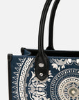 EP YAYING Jacquard Small Tote Handbag