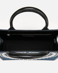 EP YAYING Jacquard Small Tote Handbag