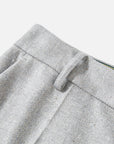 EP YAYING Blue Label Silk-Wool Wide-Leg Pants
