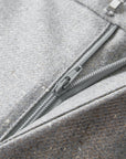 EP YAYING Blue Label Silk-Wool Wide-Leg Pants