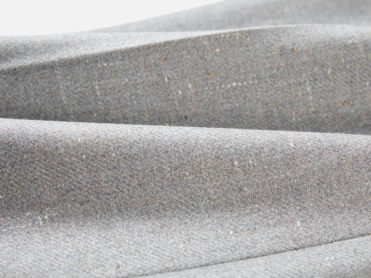 EP YAYING Blue Label Silk-Wool Wide-Leg Pants