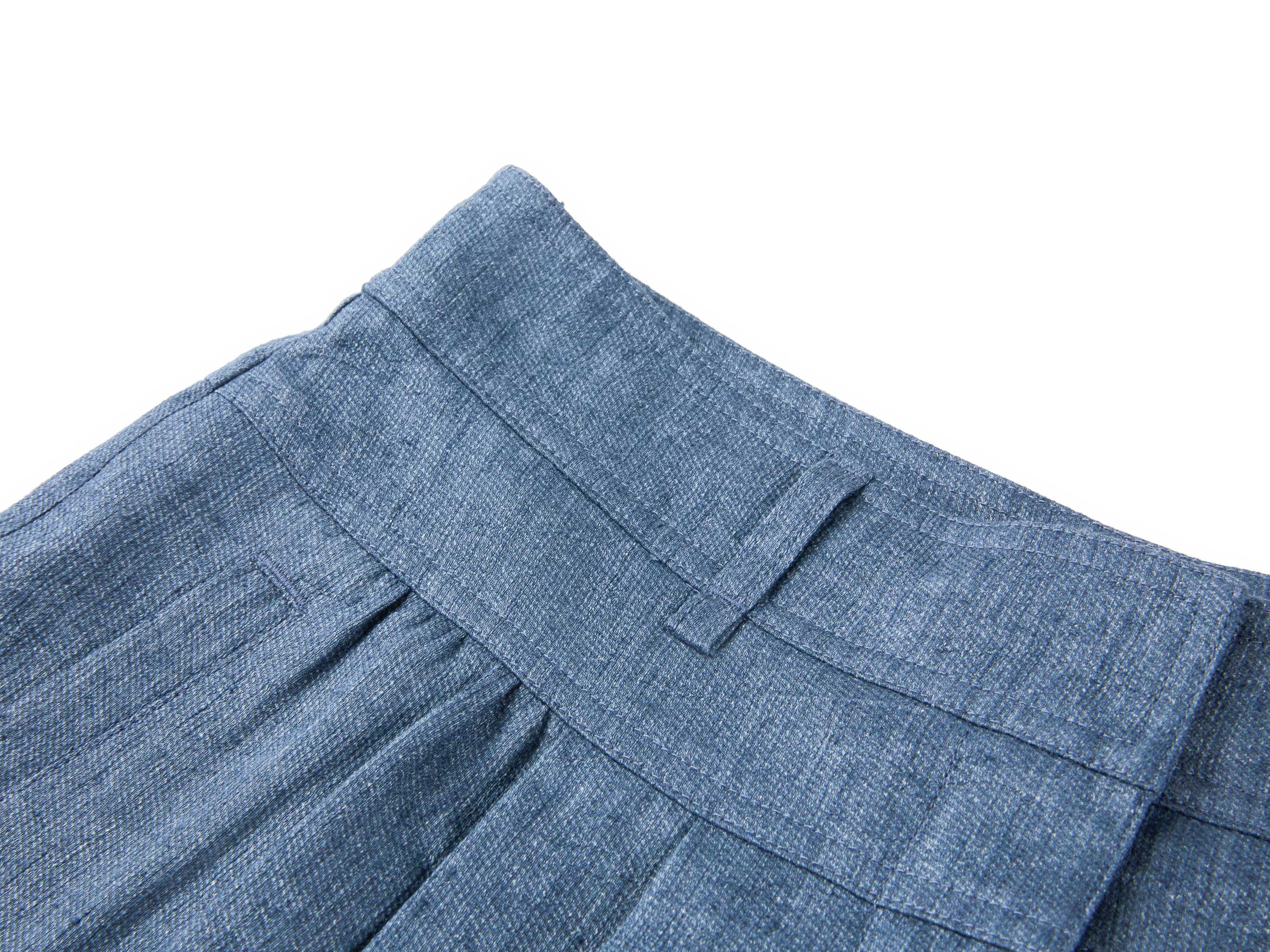 YAYING LINEN HIGH-WAIST SHORTS