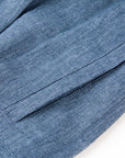 YAYING LINEN HIGH-WAIST SHORTS