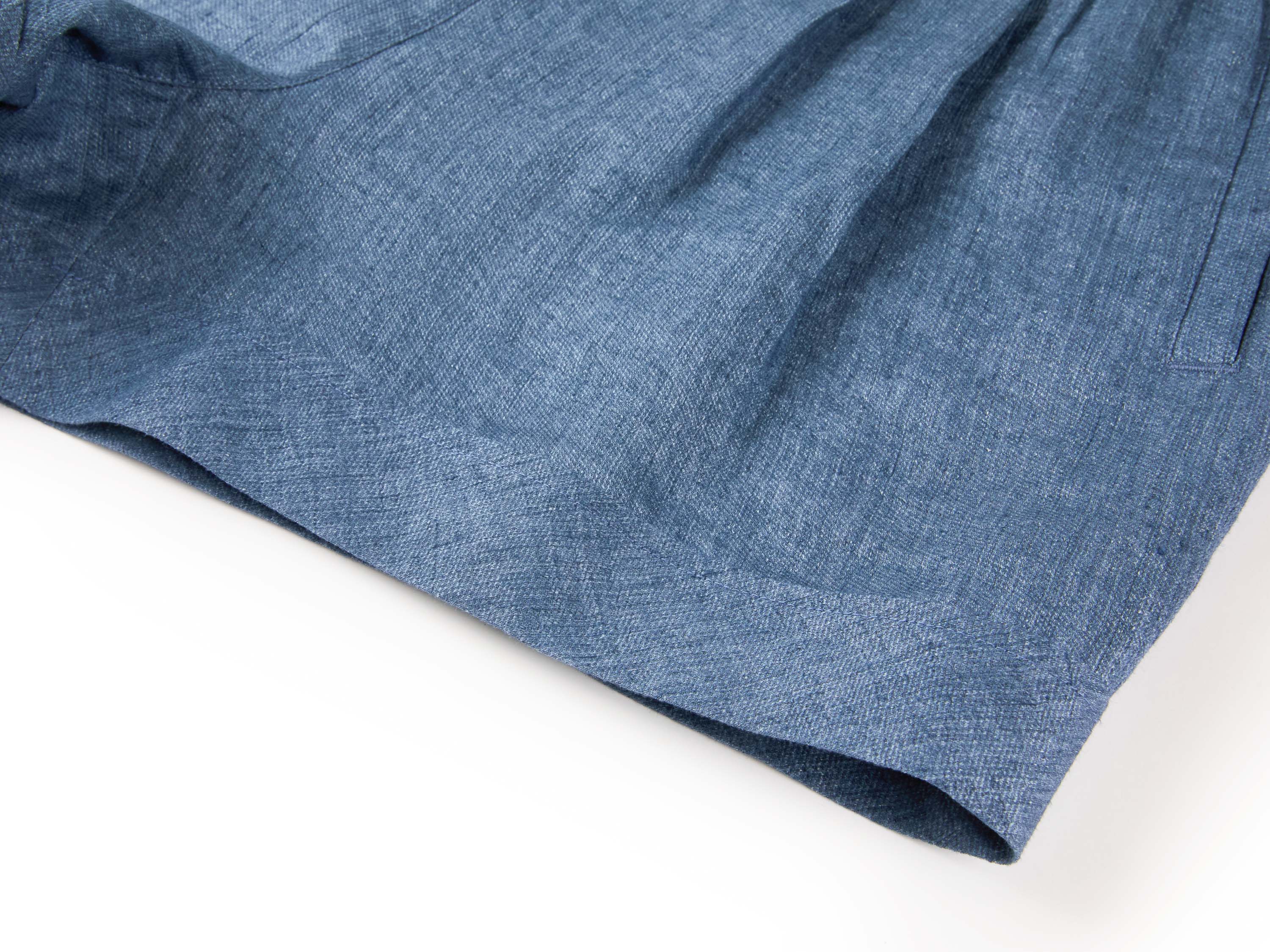 YAYING LINEN HIGH-WAIST SHORTS