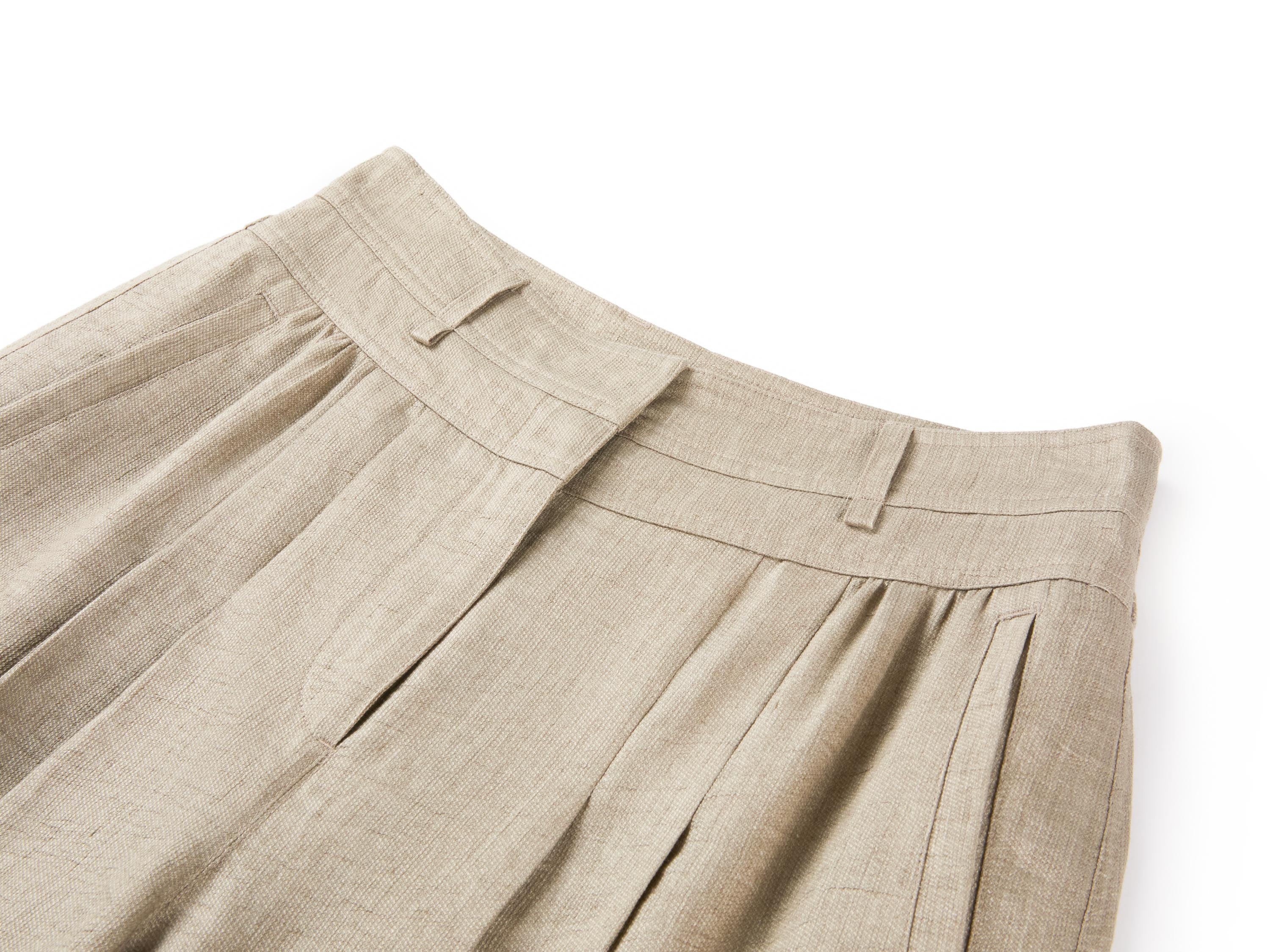 YAYING LINEN VINTAGE RELAXED PANTS