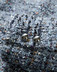 EP YAYING Blue-Grey Tweed Jacket