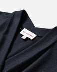 EP YAYING Blue V-Neck Pleated Dress