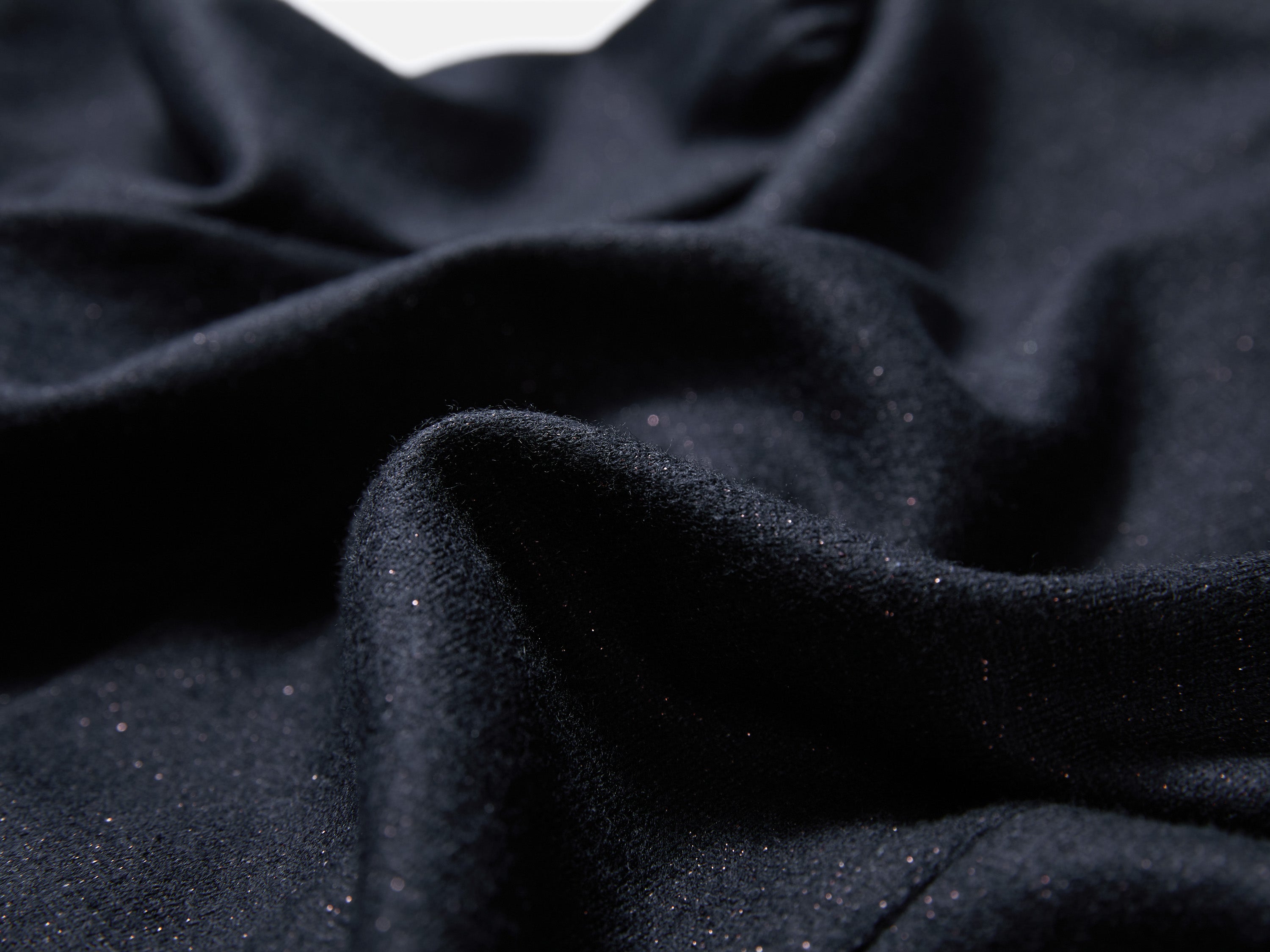EP YAYING Blue V-Neck Pleated Dress