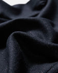 EP YAYING Blue V-Neck Pleated Dress