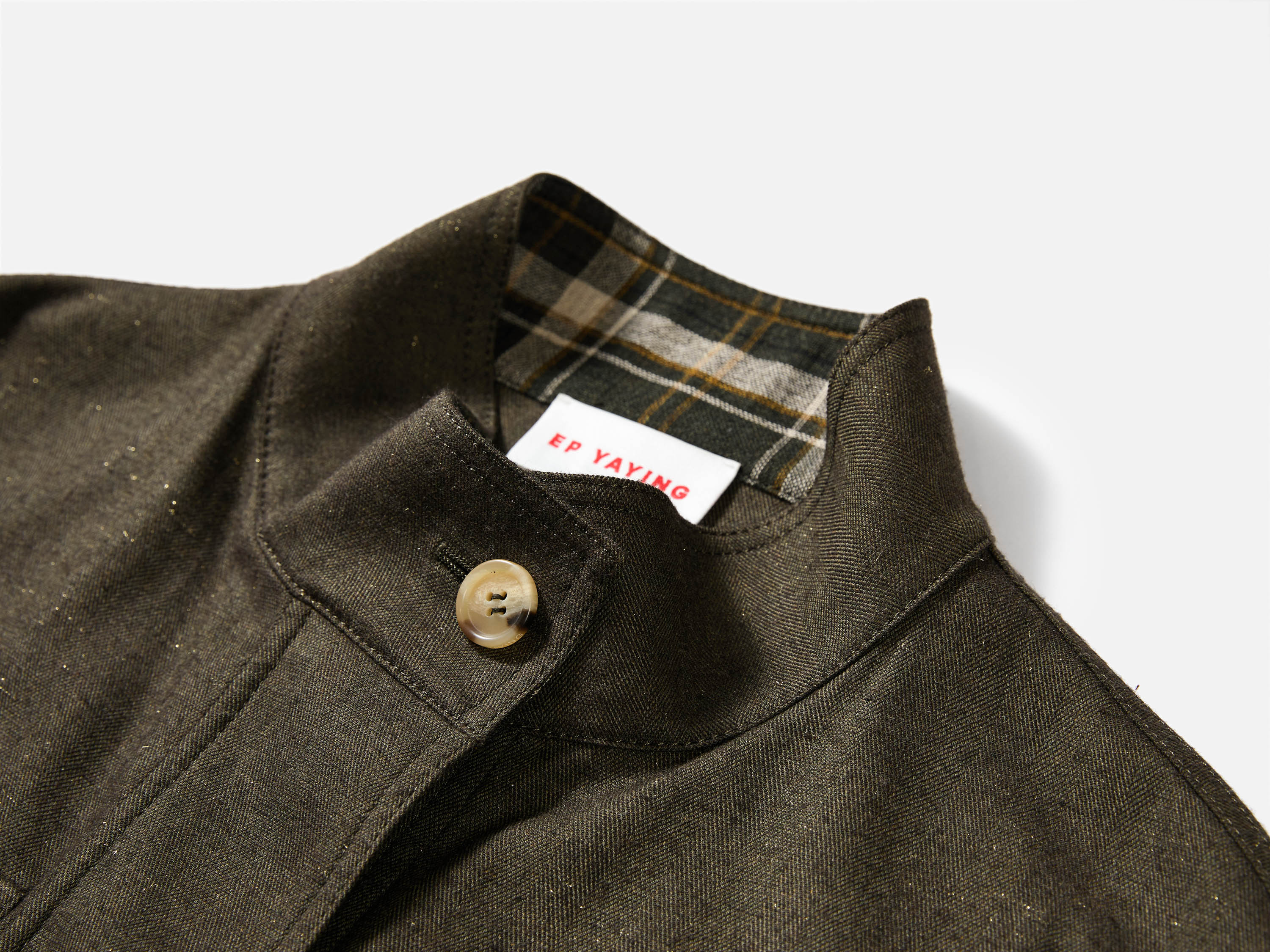EP YAYING Olive Green Travel Commuter Jacket