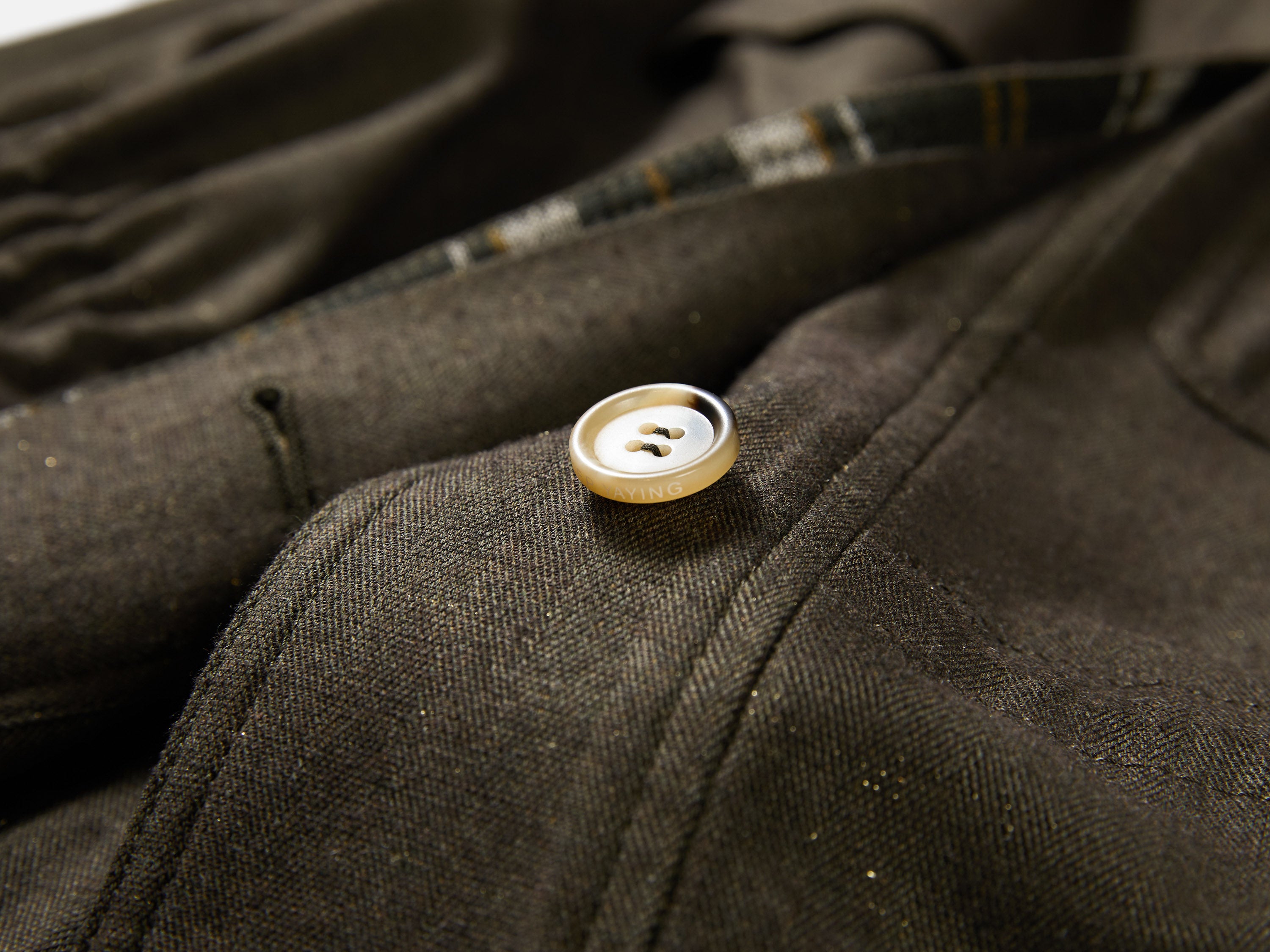 EP YAYING Olive Green Travel Commuter Jacket
