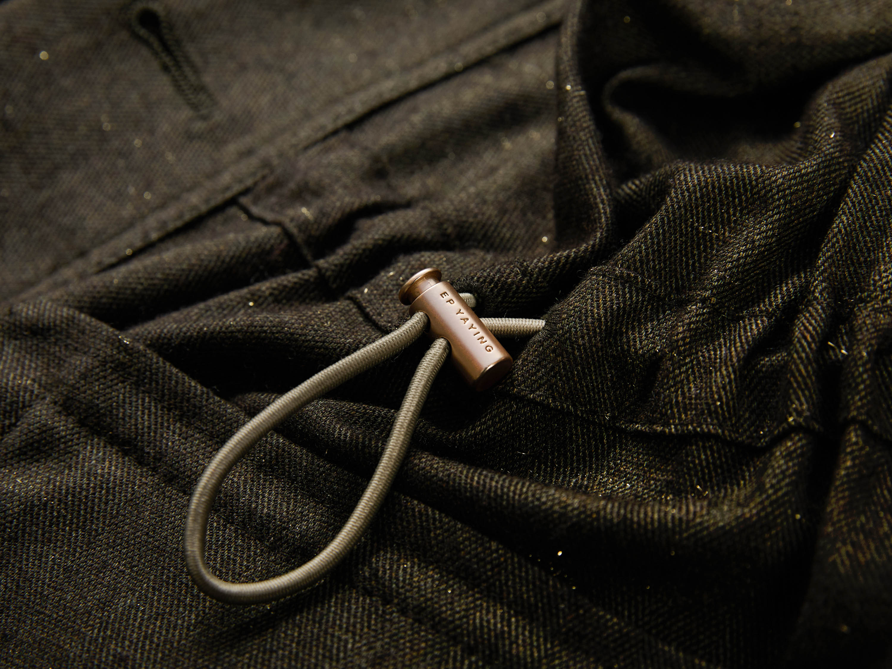 EP YAYING Olive Green Travel Commuter Jacket