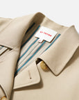EP YAYING Long Khaki Twill Trench Coat