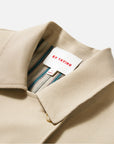 EP YAYING Long Khaki Twill Trench Coat