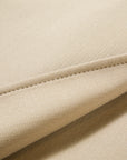 EP YAYING Long Khaki Twill Trench Coat