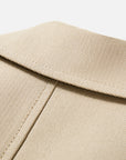 EP YAYING Long Khaki Twill Trench Coat