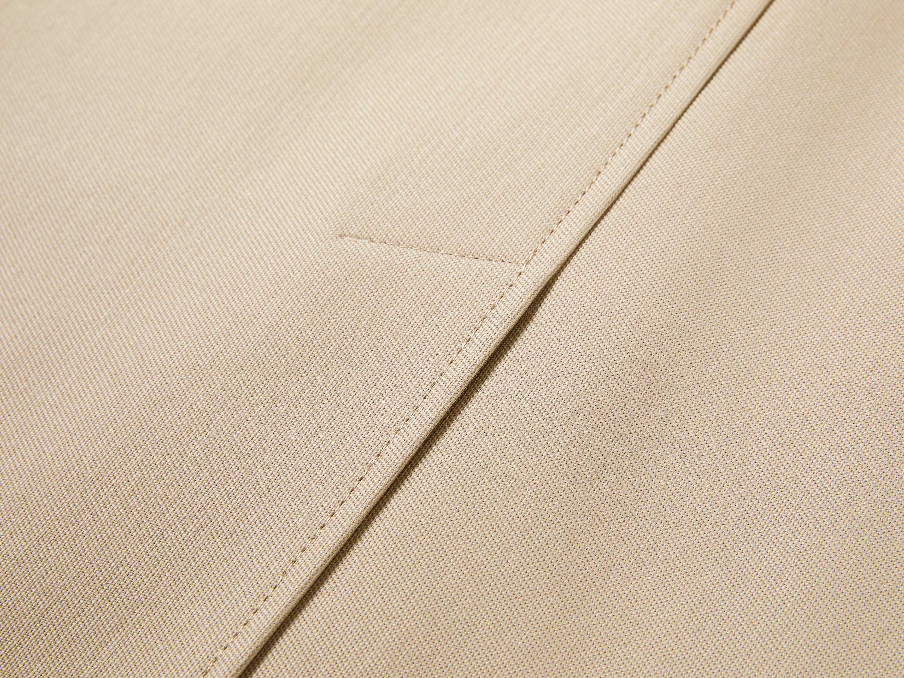 EP YAYING Long Khaki Twill Trench Coat