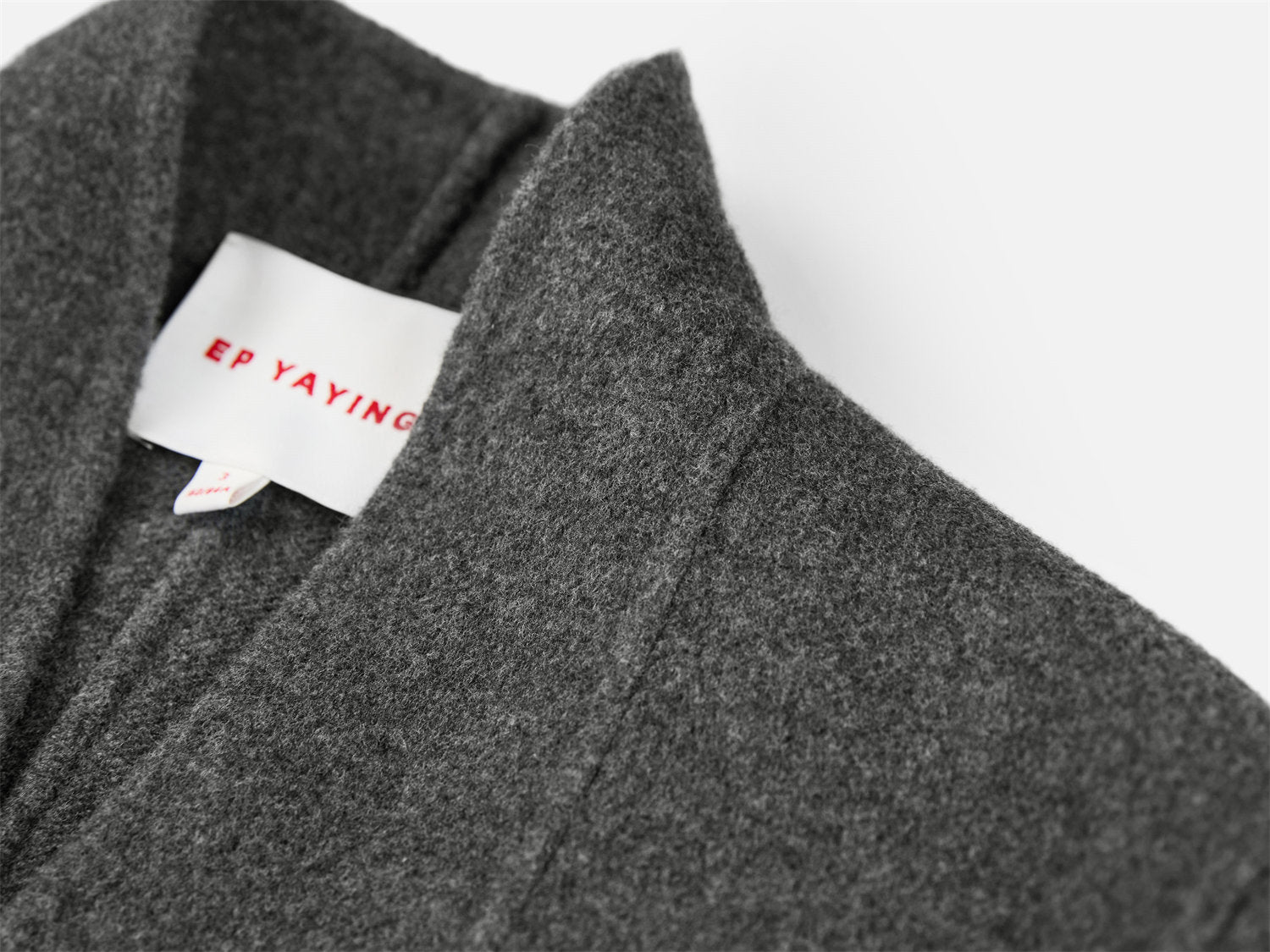 EP YAYING Wool Cashmere Coat