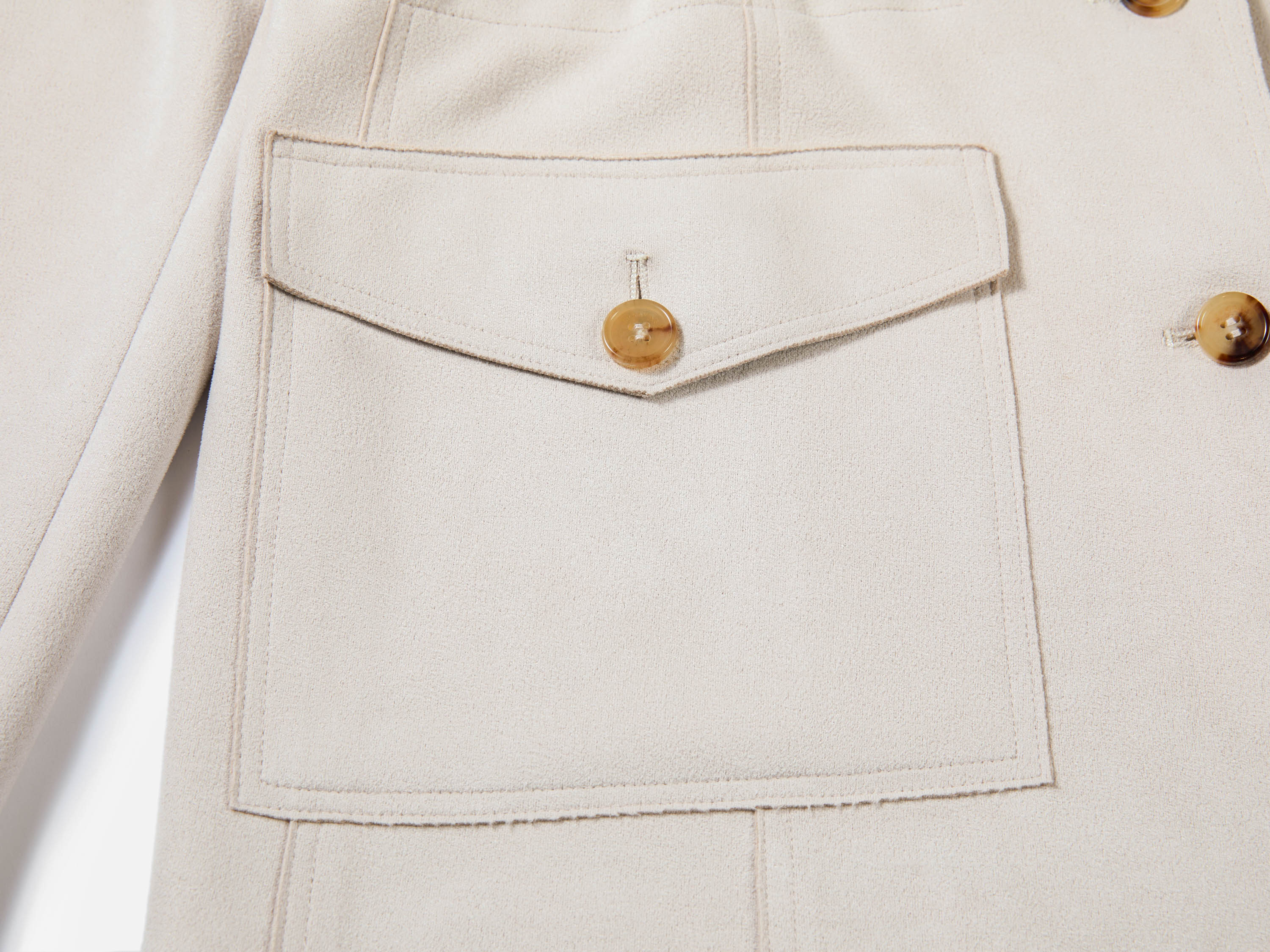 EP YAYING Stand Collar Drawstring Waist Traveler Jacket