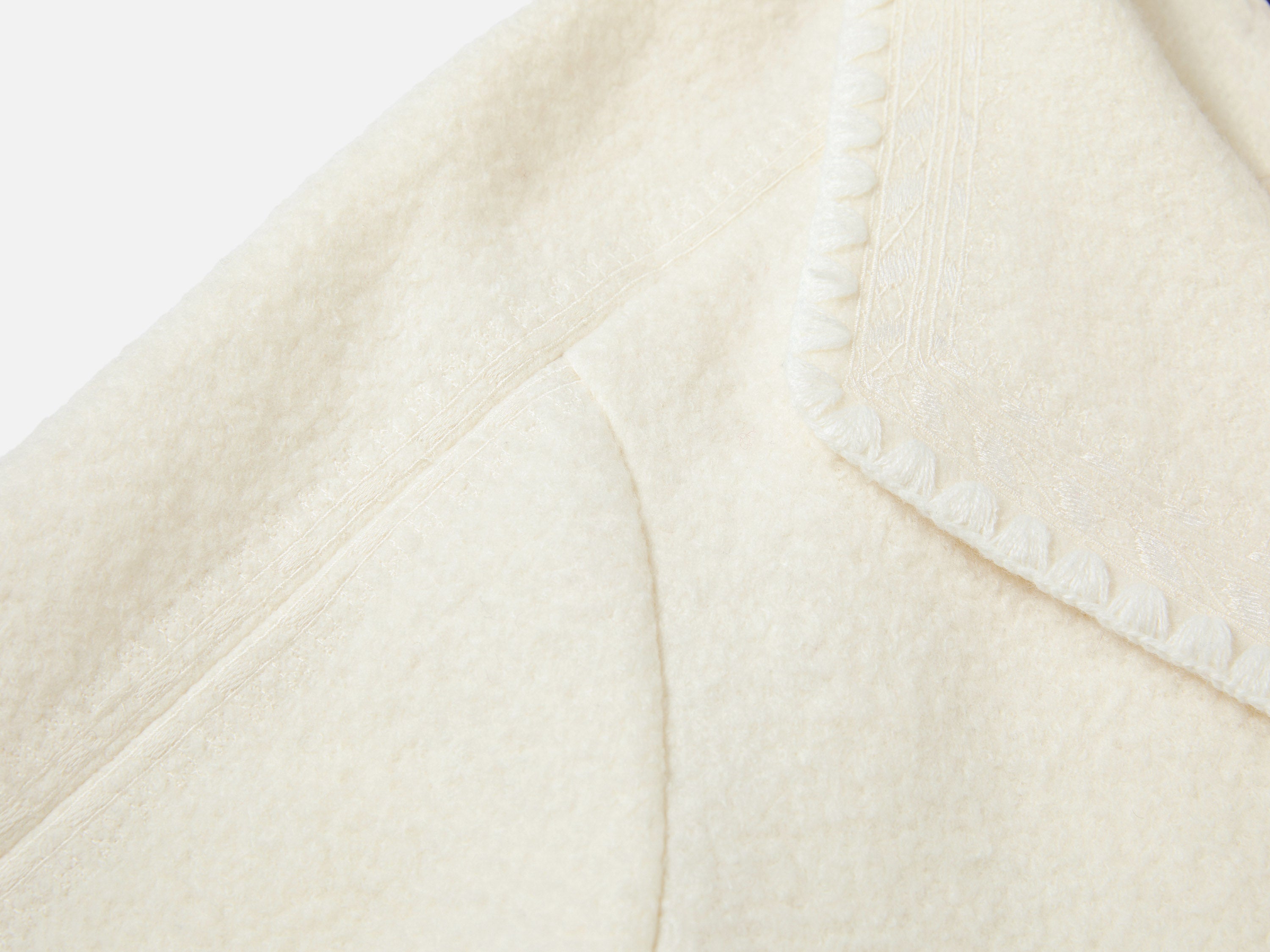 EP YAYING Blue Label Oversized Wool Coat