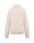 EP YAYING Cashmere Fit Polo Knit Sweater