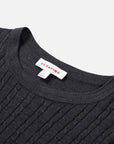 EP YAYING Soft Warm Pure Wool Floral Knitted Top