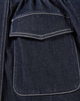 EP YAYING Vintage Relaxed Washed Denim Jacket