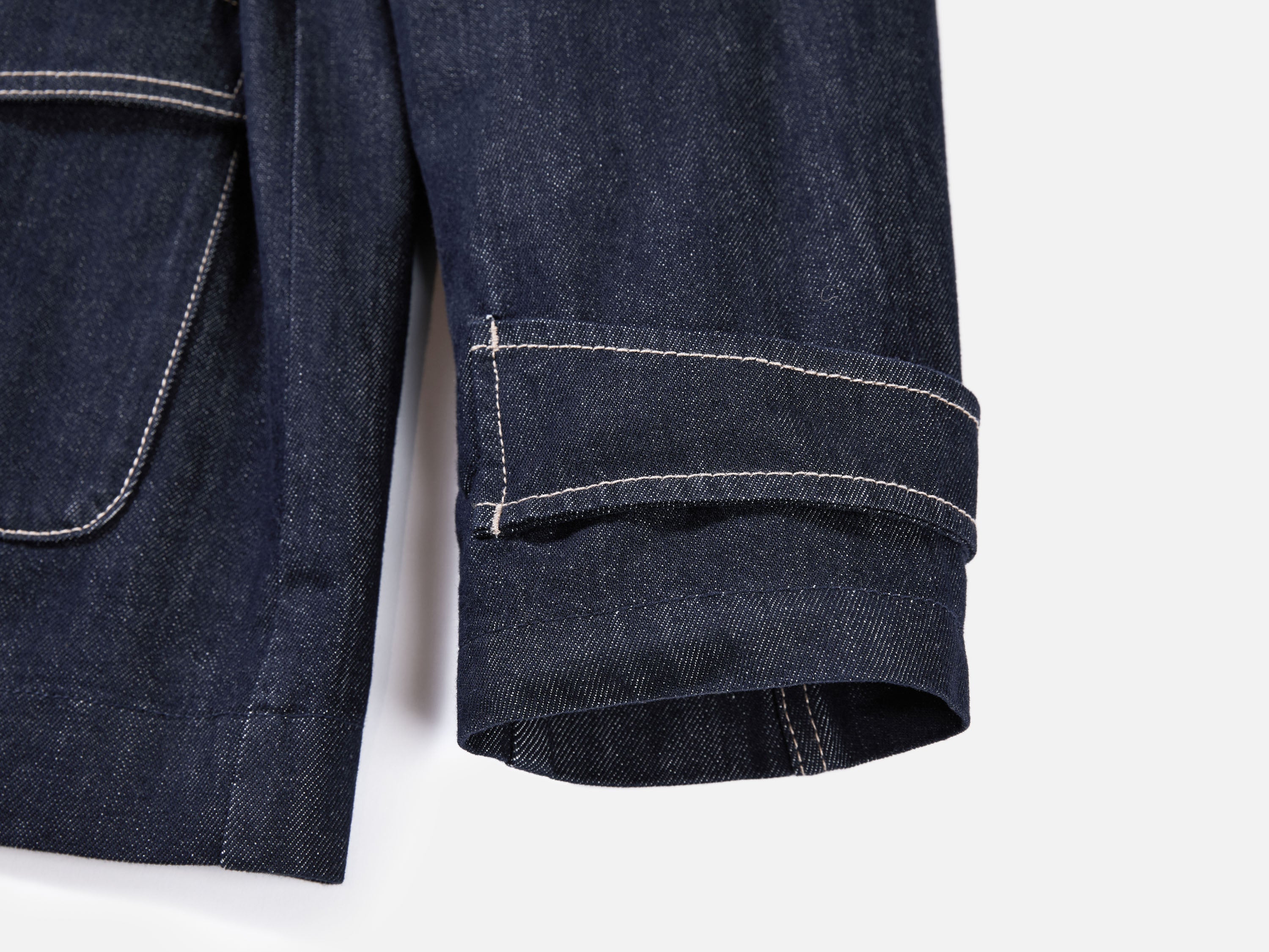 EP YAYING Vintage Relaxed Washed Denim Jacket