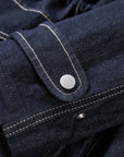 EP YAYING Vintage Relaxed Washed Denim Jacket