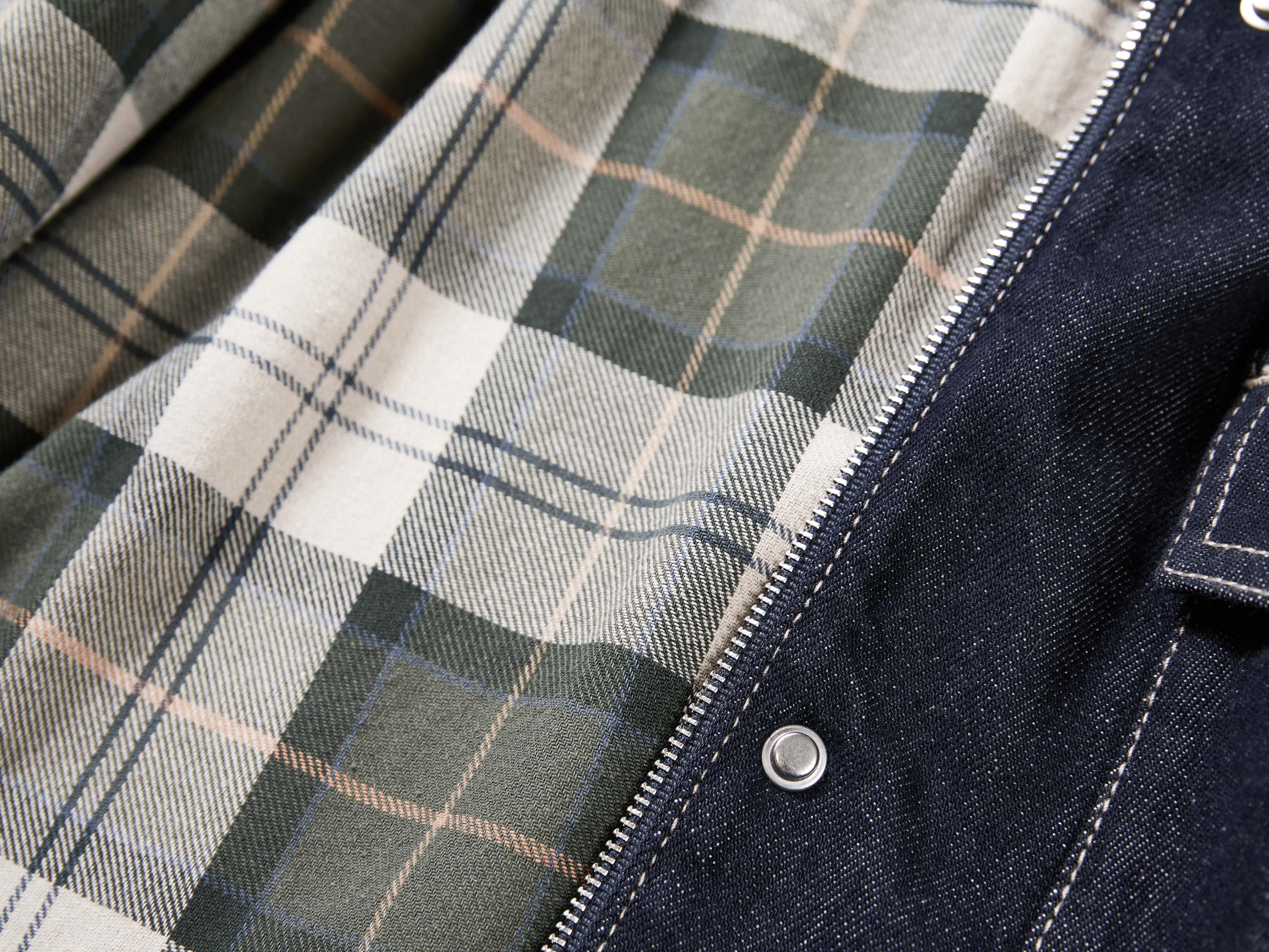 EP YAYING Vintage Relaxed Washed Denim Jacket